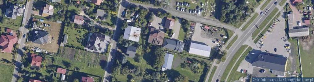 Zdjęcie satelitarne Przedsiębiorstwo Usługowo Handlowe Baz Mot Bazylak Zdzisław Bazylak Anna