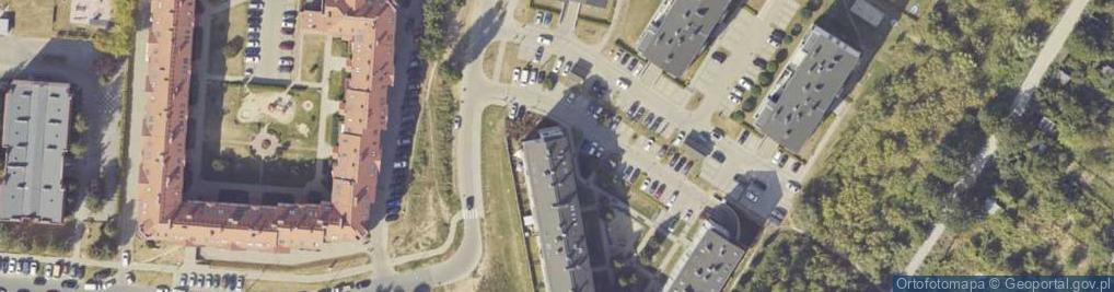 Zdjęcie satelitarne Przedsiębiorstwo Usługowo Handlowe Globefloor