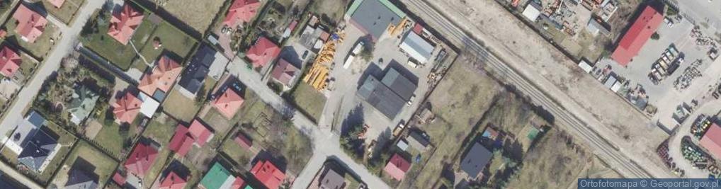 Zdjęcie satelitarne Przedsiębiorstwo Usługowo-Handlowe Instalsieć Stolarz Ryszard, Wilk Edward, Odbierzychleb Jan