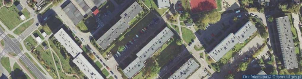 Zdjęcie satelitarne Przedsiębiorstwo Usługowo Handlowe