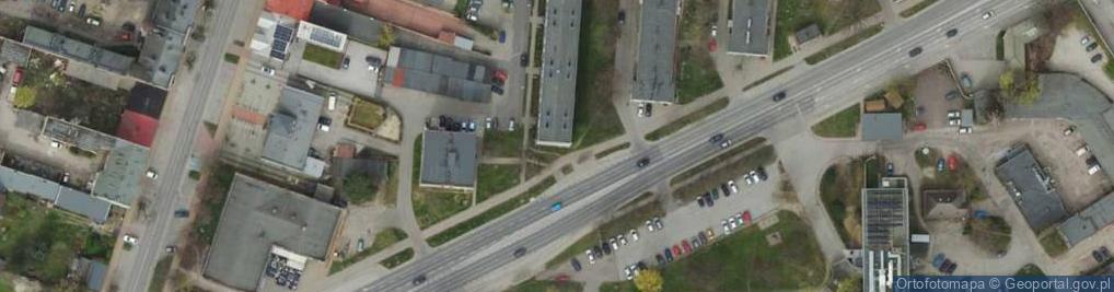 Zdjęcie satelitarne Przedsiębiorstwo Usługowo