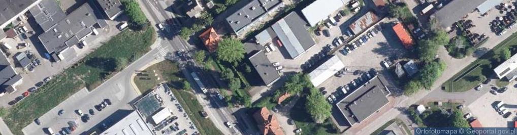 Zdjęcie satelitarne Przedsiębiorstwo Voltmax HG PKZ Leszek Gorzeń Elżbieta Hrywka