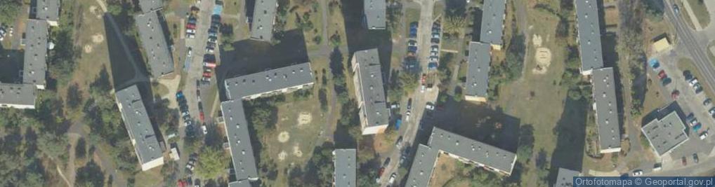 Zdjęcie satelitarne Przedsiębiorstwo Wielobranżowe Unibud Ryszard Wiśniewski