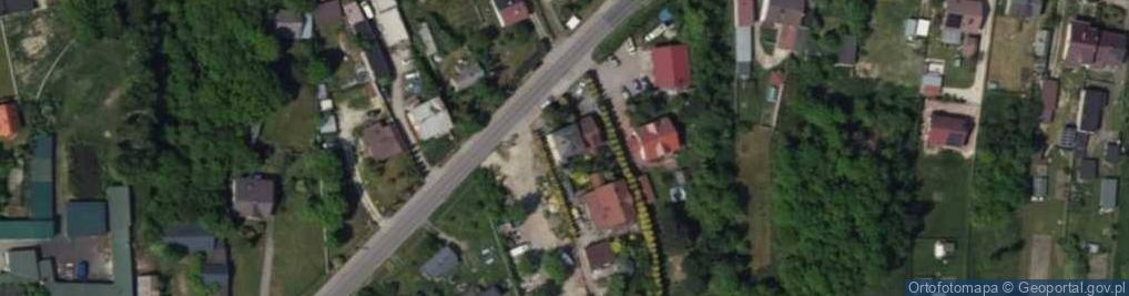 Zdjęcie satelitarne Przemysław Szczerbak Przedsiębiorstwo Handlowo Usługowe Agro - Bud