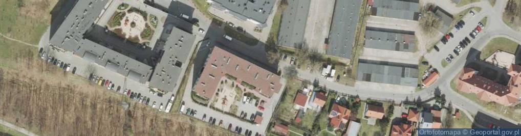 Zdjęcie satelitarne PWK - Projektowanie i Wykonastwo Komunikacja Jan Wyrwiński