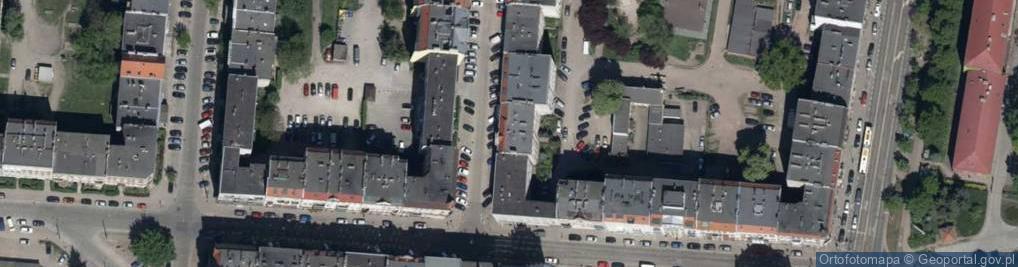 Zdjęcie satelitarne Rafał Pośledniak Bud-Raf