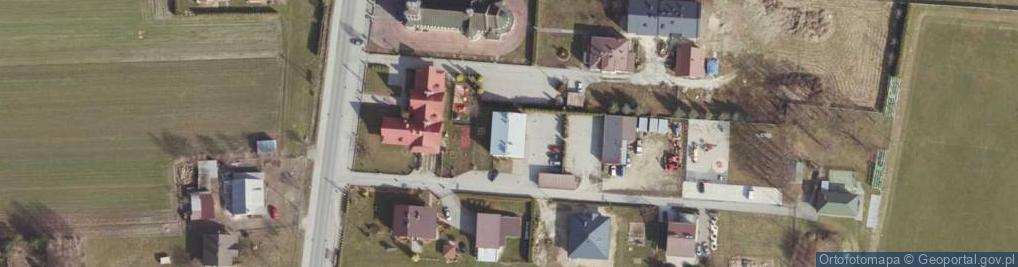 Zdjęcie satelitarne Rejonowy Związek Spółek Wodnych w Rzeszowie z S w Trzebownisku