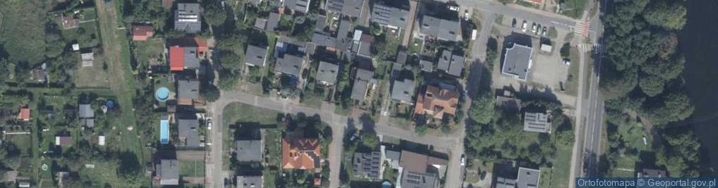 Zdjęcie satelitarne Robert Aniserowicz Urszula Aniserowicz Zakład Ogólnobudowlany i 