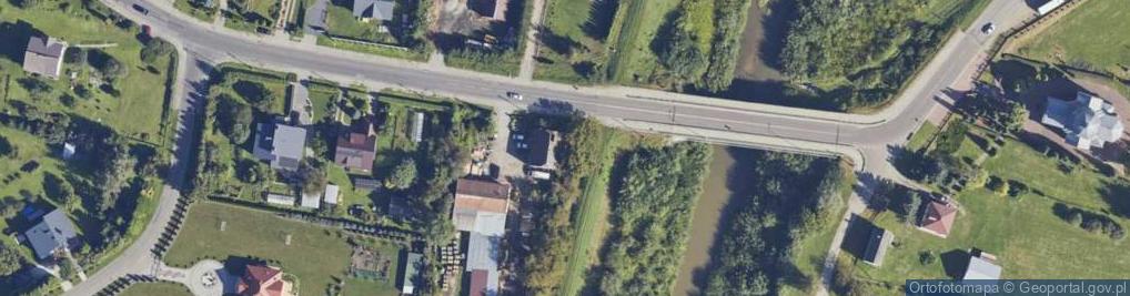 Zdjęcie satelitarne Robert Choma Przedsiębiorstwo Handlowo-Usługowe Robin