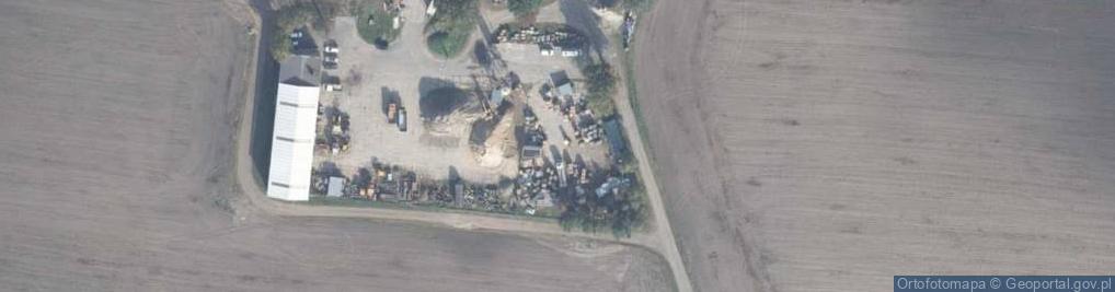 Zdjęcie satelitarne Roboty Ziemne i Melioracyjne Jakub Dowhan