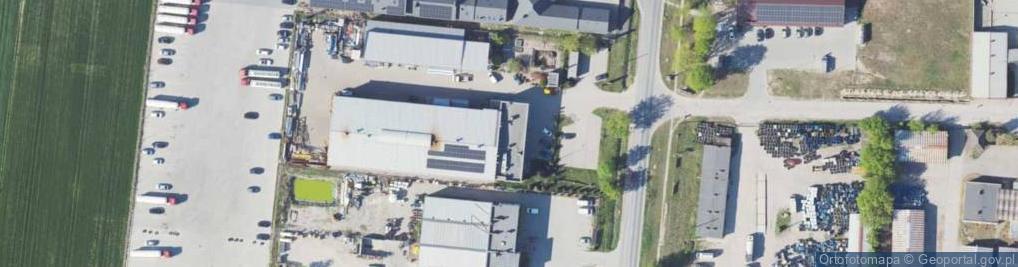 Zdjęcie satelitarne Scanbud Polska