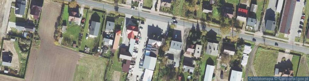 Zdjęcie satelitarne Sebastian Karczewski Budownictwo Karczewski
