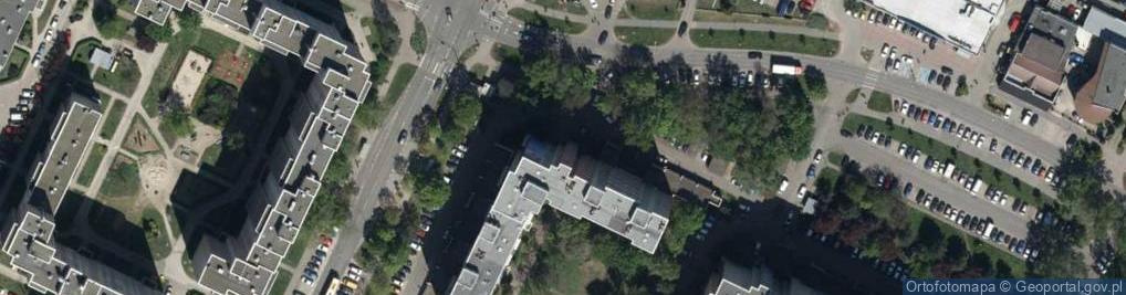 Zdjęcie satelitarne Sławomir Filipek Przedsiębiorstwo Budowlanesafbud