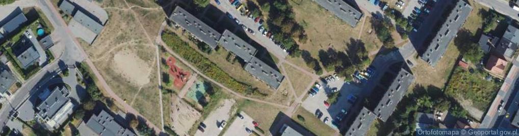 Zdjęcie satelitarne Sławomir Sakowicz Przedsiębiorstwo Usługowo Handlowe Energia