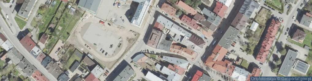 Zdjęcie satelitarne Spółdzielnia Rzemieślnicza w Gorlicach