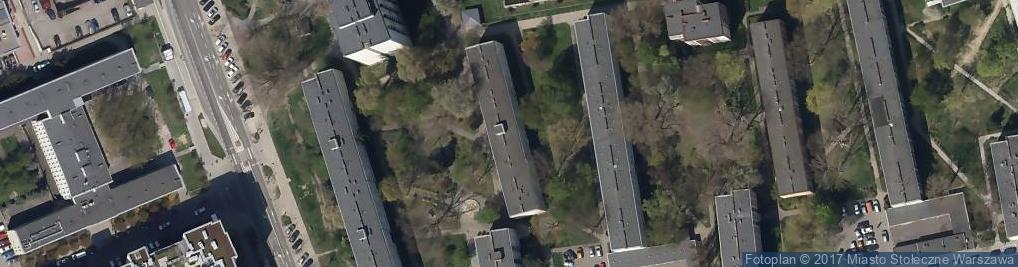 Zdjęcie satelitarne Strembud