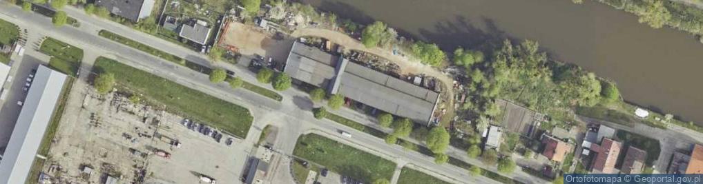 Zdjęcie satelitarne Tadeusz Flakowski Przedsiębiorstwo Budownictwa Hydrotechnicznego Forbex