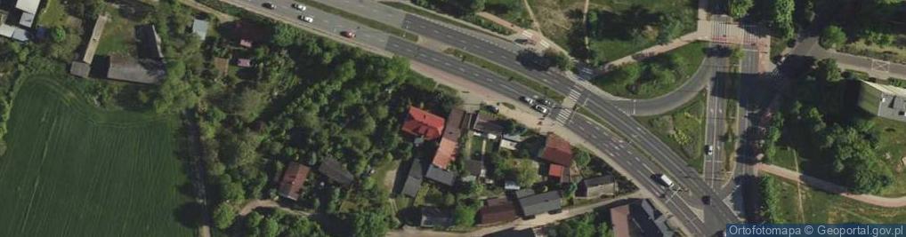 Zdjęcie satelitarne Tomasz Grabowski Przedsiębiorstwo Usługowo-Handlowo-Transportowe Instalator