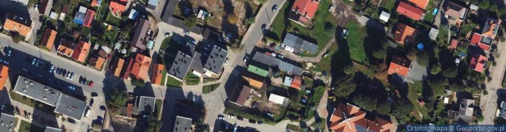 Zdjęcie satelitarne Tomasz Jędrzejczak Firma Handlowo-Usługowa