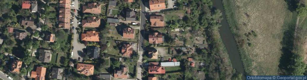 Zdjęcie satelitarne Tomasz Kozakowski Global Wind-Pro