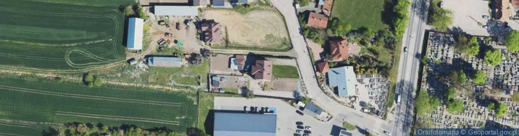 Zdjęcie satelitarne Truszkowski Bogdan, Usługi Budowlano-Remontowe Pokrycia Dachowe i Hydrauliczne