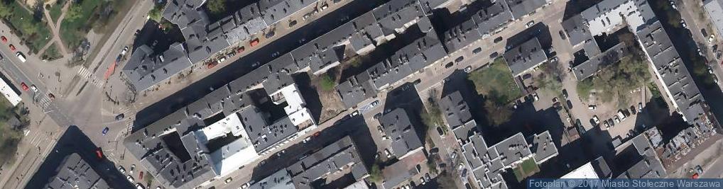 Zdjęcie satelitarne Usługi Budowlane Akwizycja Sprzedaż Hurt Art Przemysłowych