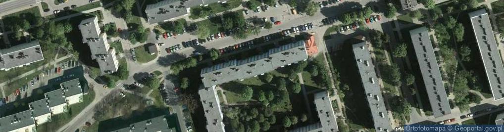 Zdjęcie satelitarne Usługi Budowlane Bożena Ćwikła