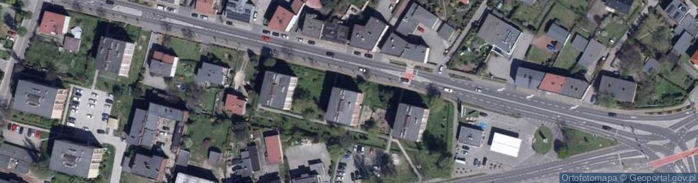 Zdjęcie satelitarne Usługi Ogólnobudowlane Ewbud