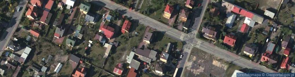 Zdjęcie satelitarne Usługi Ogólnobudowlane w Mińsku Mazowieckim