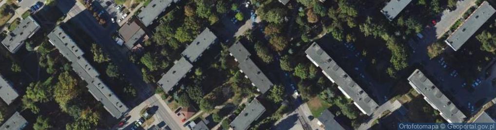 Zdjęcie satelitarne Usługi Robót Ziemnych Koparką Mariusz Michalczuk
