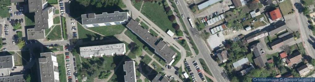 Zdjęcie satelitarne Usługi Robót Ziemnych Koparko Ładowarką Skoczek ST