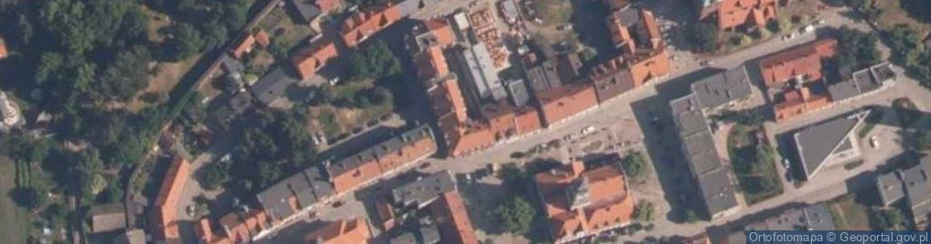 Zdjęcie satelitarne Usługi Sprzętowo-Transportowe Janusz Gil 46-220 Byczyna ul.Rynek 2/8