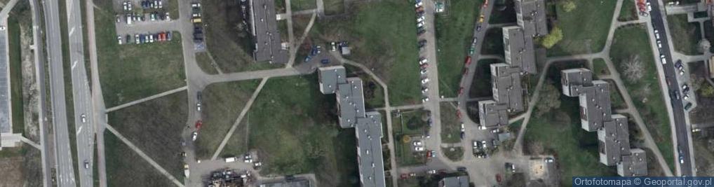Zdjęcie satelitarne Usługowo Handlowe Wewapol