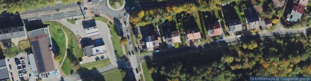 Zdjęcie satelitarne Usługowy Zakład Budowlany-Dekarstwo Adam Krzymowski