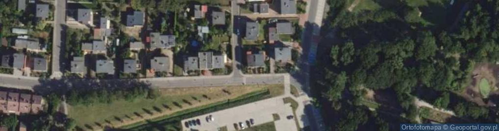 Zdjęcie satelitarne Usługowy Zakład Murarsko Posadzkarski Budomex