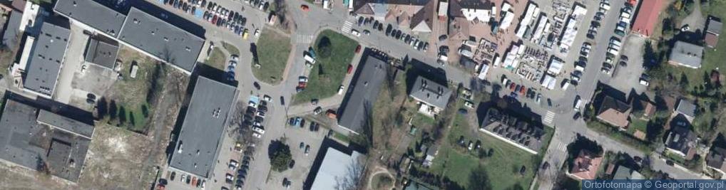 Zdjęcie satelitarne Violetta Janiuk Wyposażenie Łazienek Tomasz Janiuk Violetta Janiuk