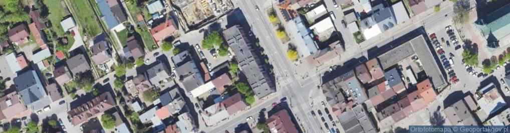 Zdjęcie satelitarne w A T Wioletta Traczyk i Anna Tuszyńska