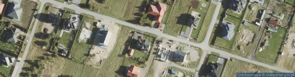 Zdjęcie satelitarne Wiesław Malec Domy pod Klucz