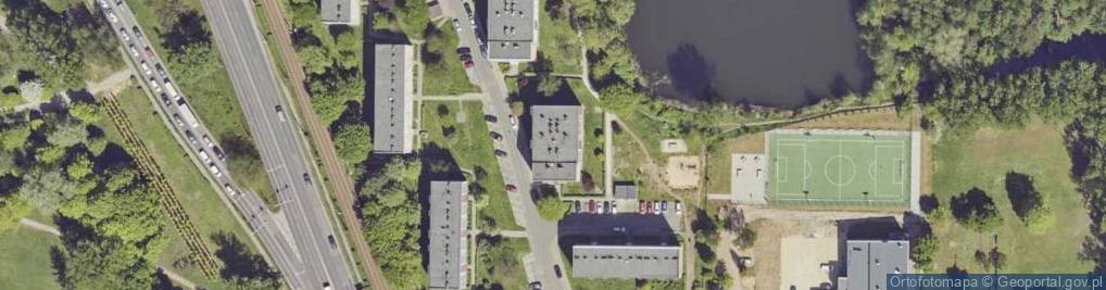 Zdjęcie satelitarne Wojciech Szyroki Przedsiębiorstwo Usługowo Handlowe Bud-Wiert