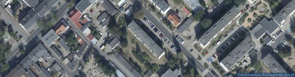 Zdjęcie satelitarne z D Elektroinst Przezwaj Silników El Napr Sprzętu Zmech Matelscy T i K