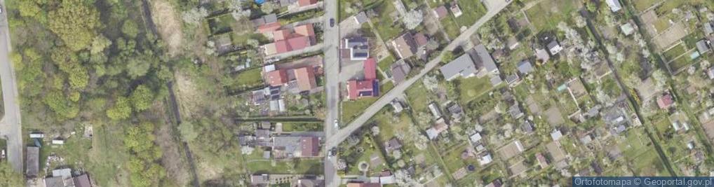 Zdjęcie satelitarne z H U T B i Jędrula Kurowski Janusz Grzegorz Kurowski