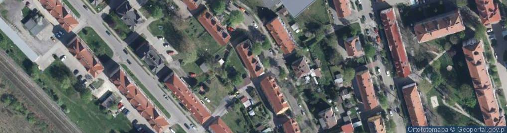 Zdjęcie satelitarne Zakł Usługi Rem Bud Budwig Więcławek Adam Gołąbek Kazimierz