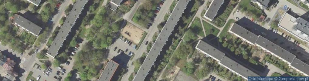 Zdjęcie satelitarne Zakład Badań Pomiarów i Wykonawstwa Specjalnych Instalacji Elektroenergetycznych