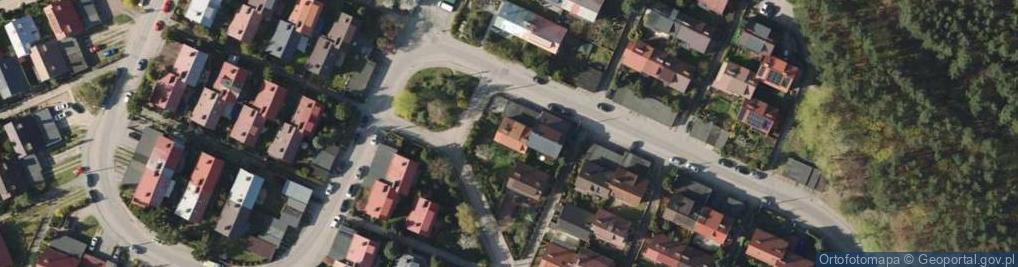 Zdjęcie satelitarne Zakład Blacharsko-Dekarski i Izolacji Termicznej Tejs Zbigniew