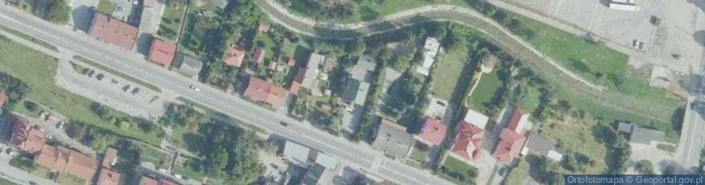 Zdjęcie satelitarne Zakład Blacharstwa Budowlanego Dariusz Luzak