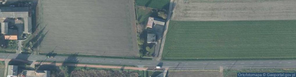 Zdjęcie satelitarne Zakład Blacharstwa Budowlanego Osiek