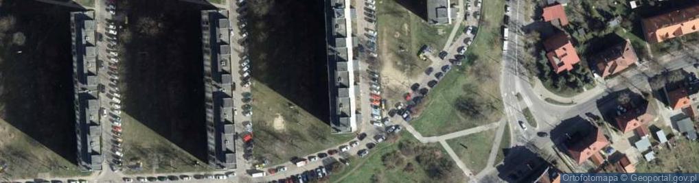 Zdjęcie satelitarne Zakład Budowlano Handlowy Komfex