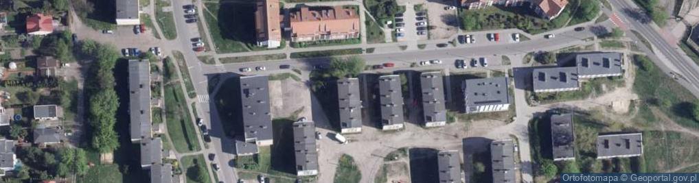 Zdjęcie satelitarne Zakład Budowlano Ogrodniczy