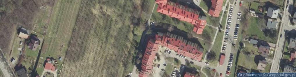 Zdjęcie satelitarne Zakład Budownictwa Ogólnego Bogdan Bujak Jan Pustelnik