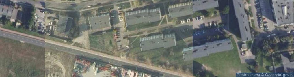 Zdjęcie satelitarne Zakład Malarsko Tapeciarski Kapela Andrzej